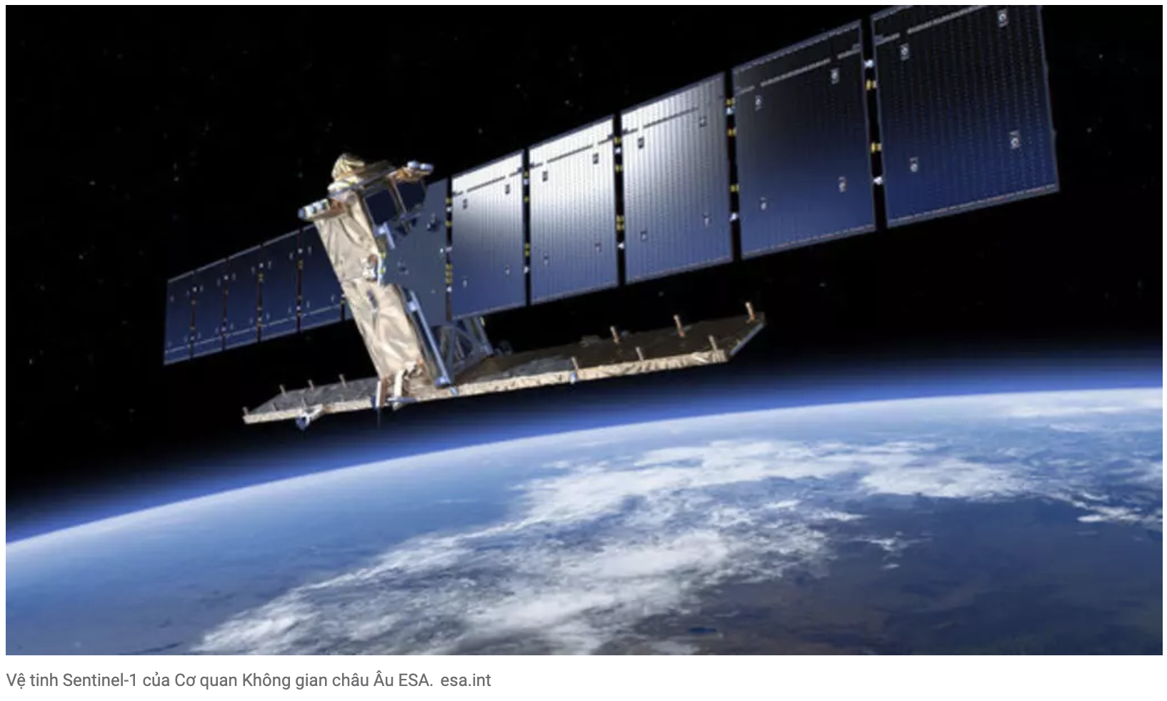 50 năm ESA: Vệ tinh Sentinel-1, trợ thủ đắc lực giúp Việt Nam đối phó với lũ